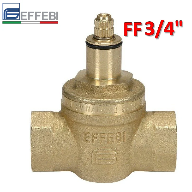 Robinet extractible femelle-femelle INCAS EXTRA avec bille revêtue de téflon de 3/4 po pour eau