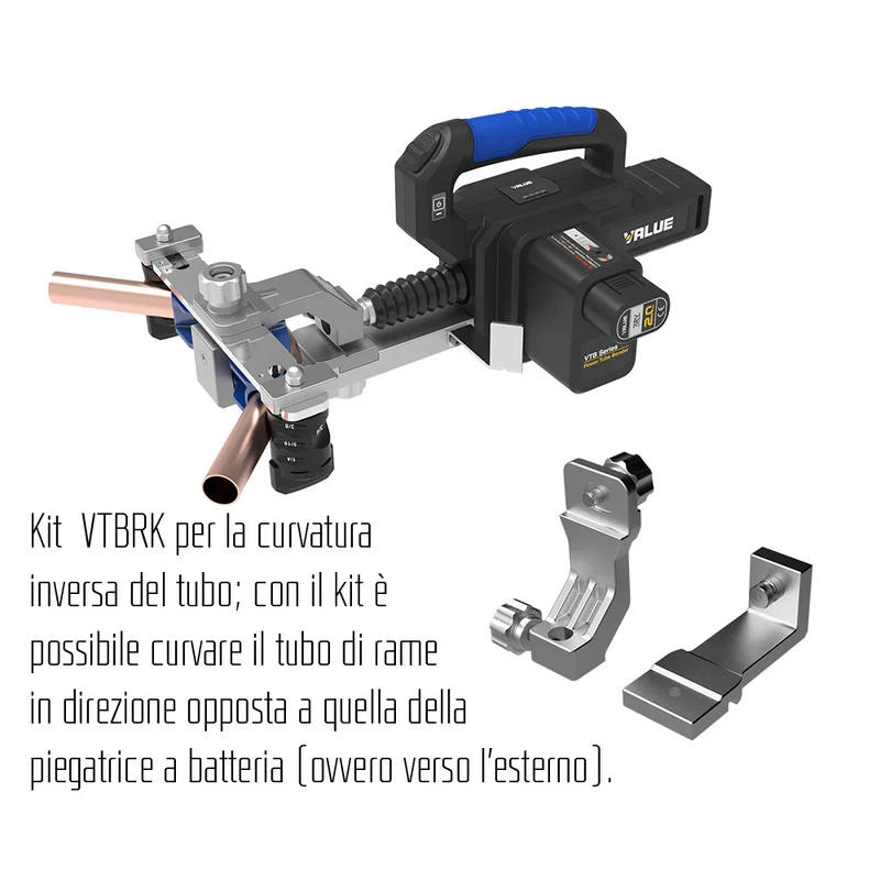 Accessoire de cintrage inversé pour cintreuse de tubes sans fil VTB-22L - VALEUR