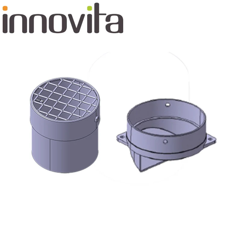 INNOVATION - KIT D'ADMISSION D'AIR Ø 80 POUR CHAUFFE-EAU TURBO