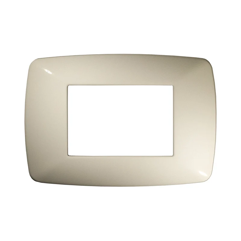Plaque Brio 3M blanche compatible avec Living International / Light - Fév. Électrique