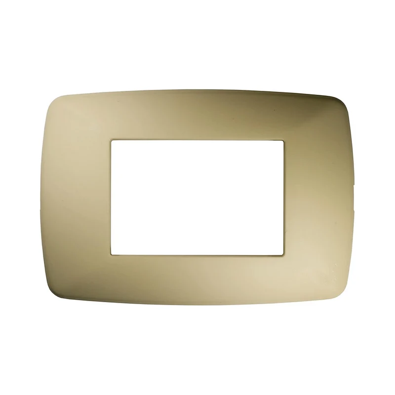 Plaque Brio 3M Ivoire Compatible avec Living International / Lumière - Fév Électrique