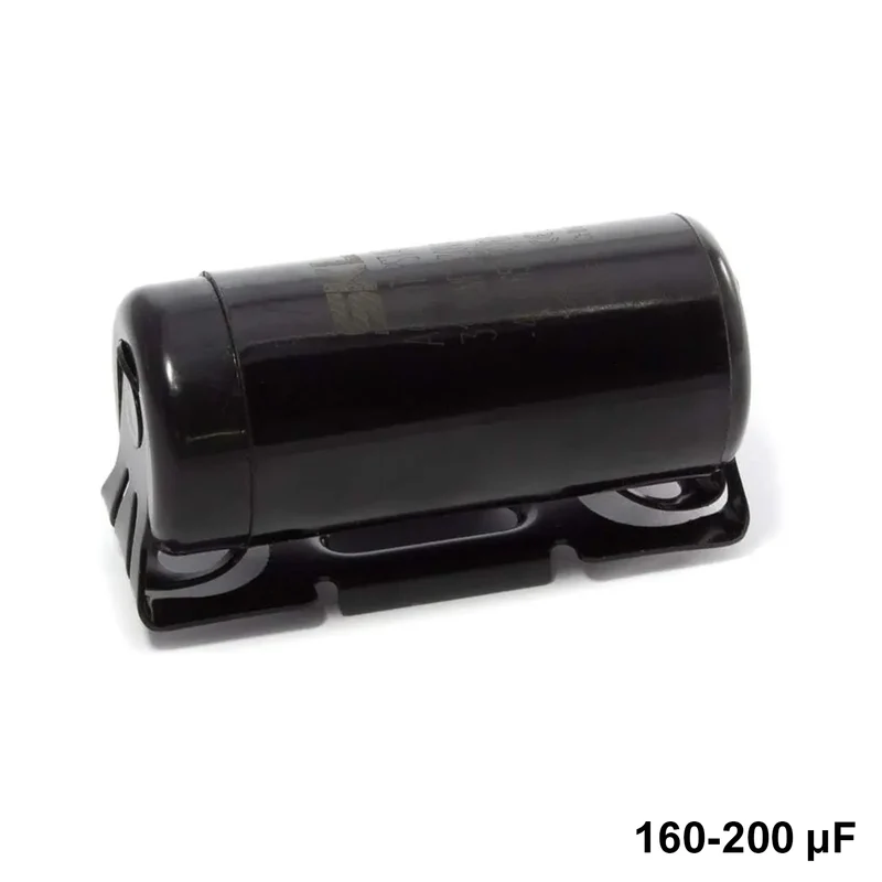 Condensateur de démarrage pour moteurs électriques 160 - 200 µF - 330 Vca - 50/60 Hz
