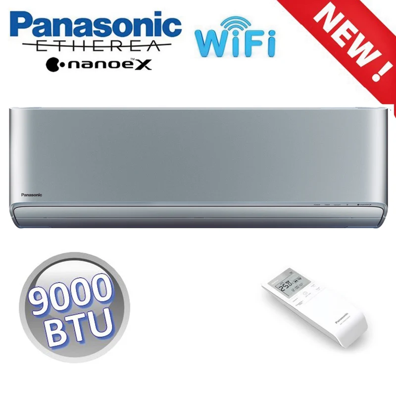 Unité intérieure Panasonic ETHEREA Z 9 000 BTU argent R32 Wi-Fi NanoeX — CS-XZ25ZKEW