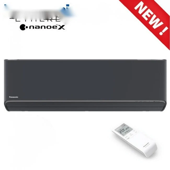 Unité intérieure Panasonic ETHEREA Z 9 000 BTU noir graphite R32 Wi-Fi NanoeX — CS-XZ25XKEW-H