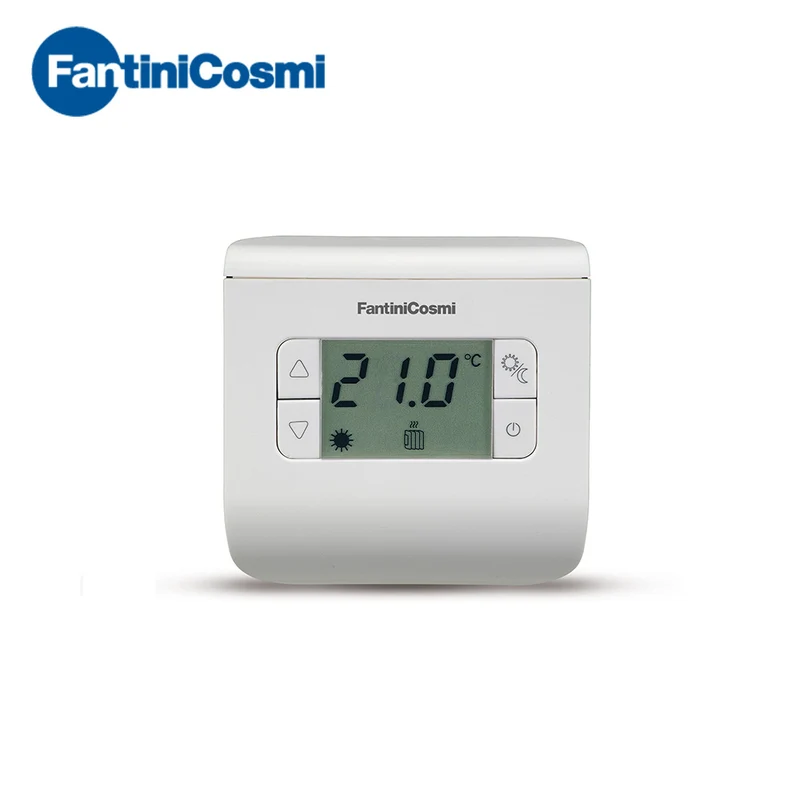CH110 - Thermostat d'ambiance numérique blanc - Fantini Cosmi