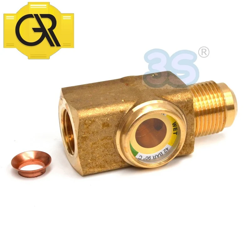 Indicateur d'humidité et de liquide 5/8'' SAE mâle-femelle GAR SPU-5MF