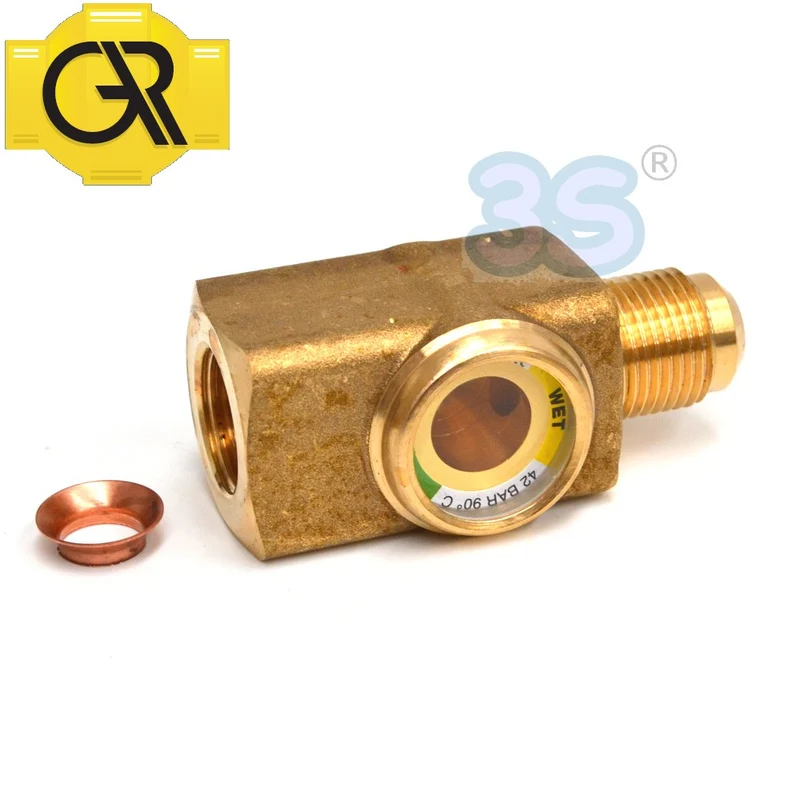 Indicateur d'humidité et de liquide 1/2'' SAE mâle-femelle GAR SPU-4MF