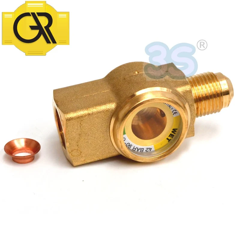 Indicateur de liquide et d'humidité 3/8'' SAE mâle-femelle GAR SPU-3MF