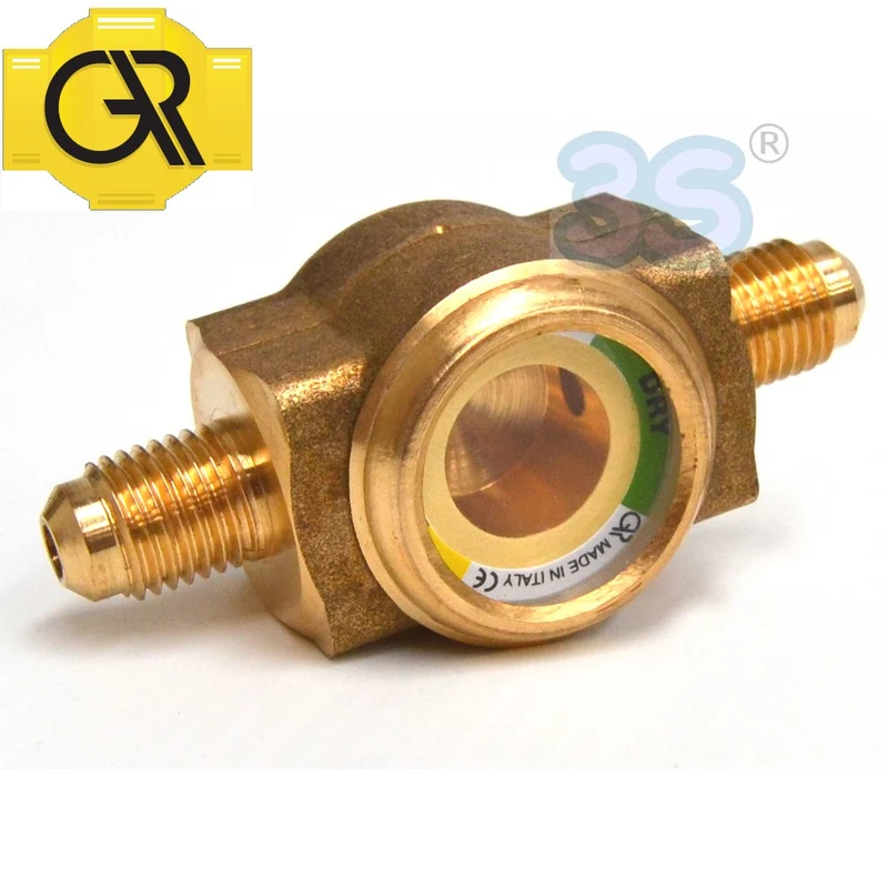 Indicateur de liquide et d'humidité, raccord mâle-mâle SAE 1/4'' GAR SPU-2MM