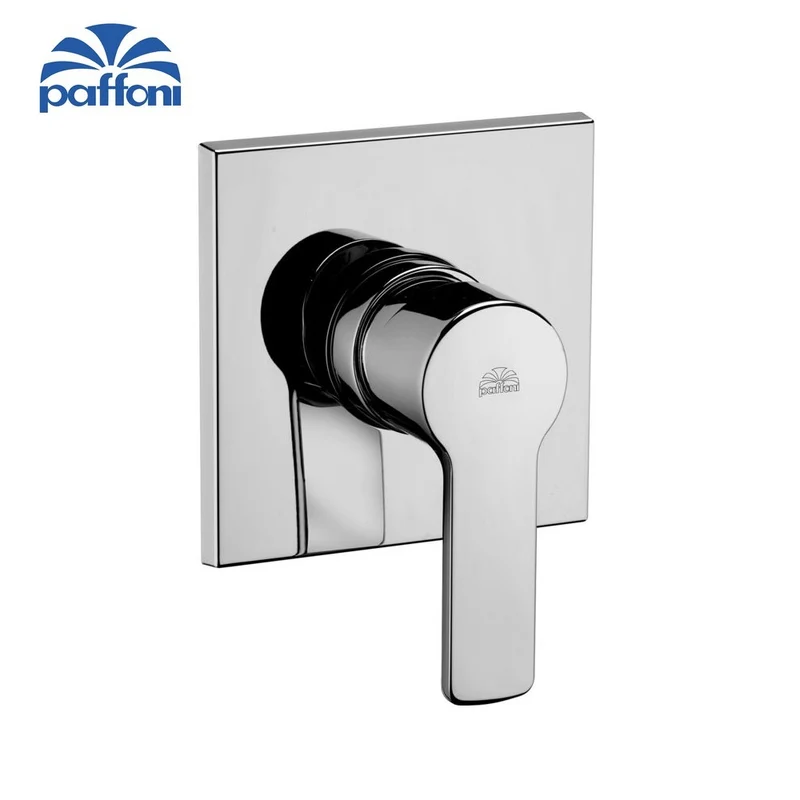 Mitigeur de douche encastré RED Paffoni avec plaque carrée RED010CR