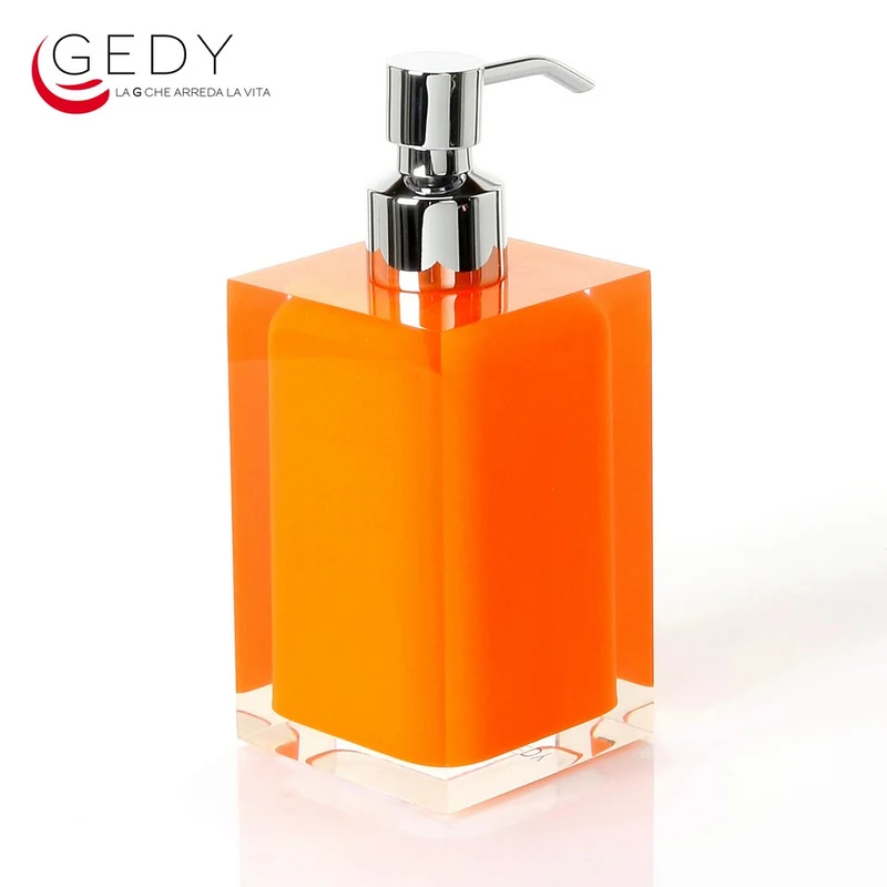 Distributeur de savon en métal RAINBOW orange