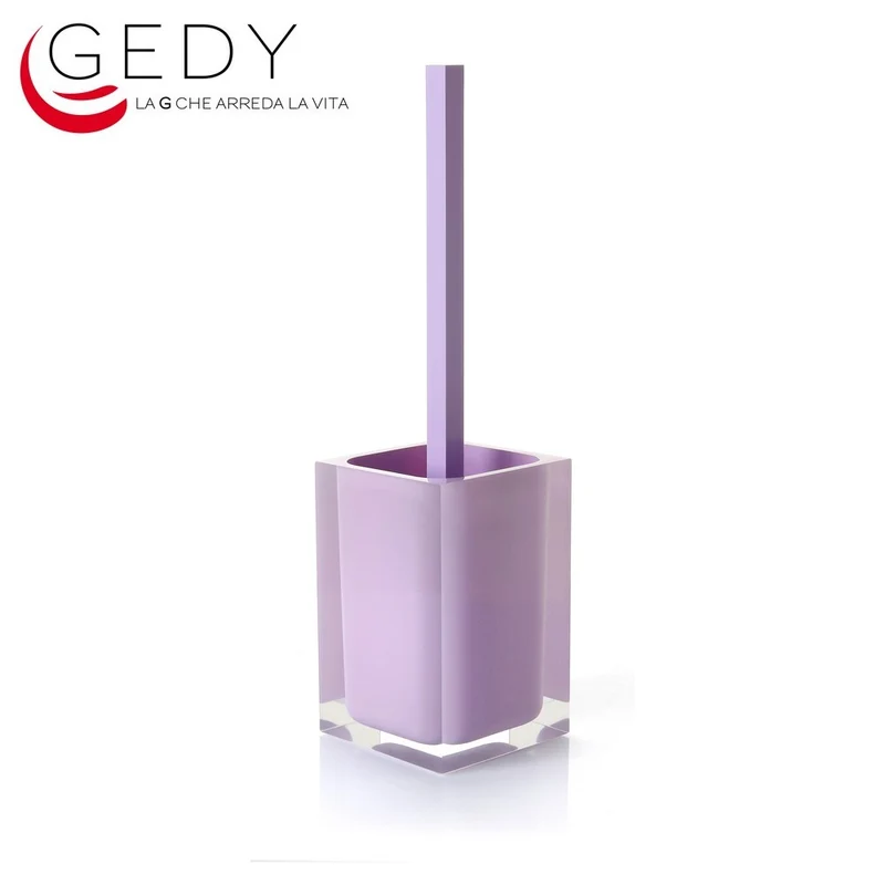 Brosse de toilette couleur lilas ARC-EN-CIEL