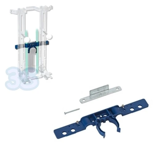 Colliers de fixation de tuyau sur support de bidet mural Oter Base