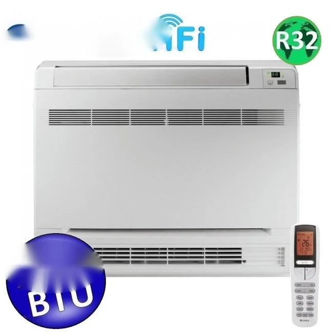 Unité intérieure de console au sol WiFi Gree R32 9000 Btu pour système mono et multi (GREE10111)