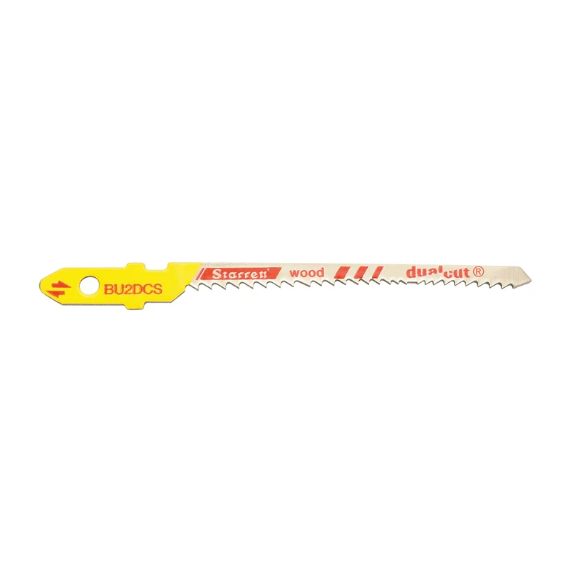 Scie alternative à double coupe STARRETT pour la coupe du bois 50 mm 9-19 TPI - 2 pièces.
