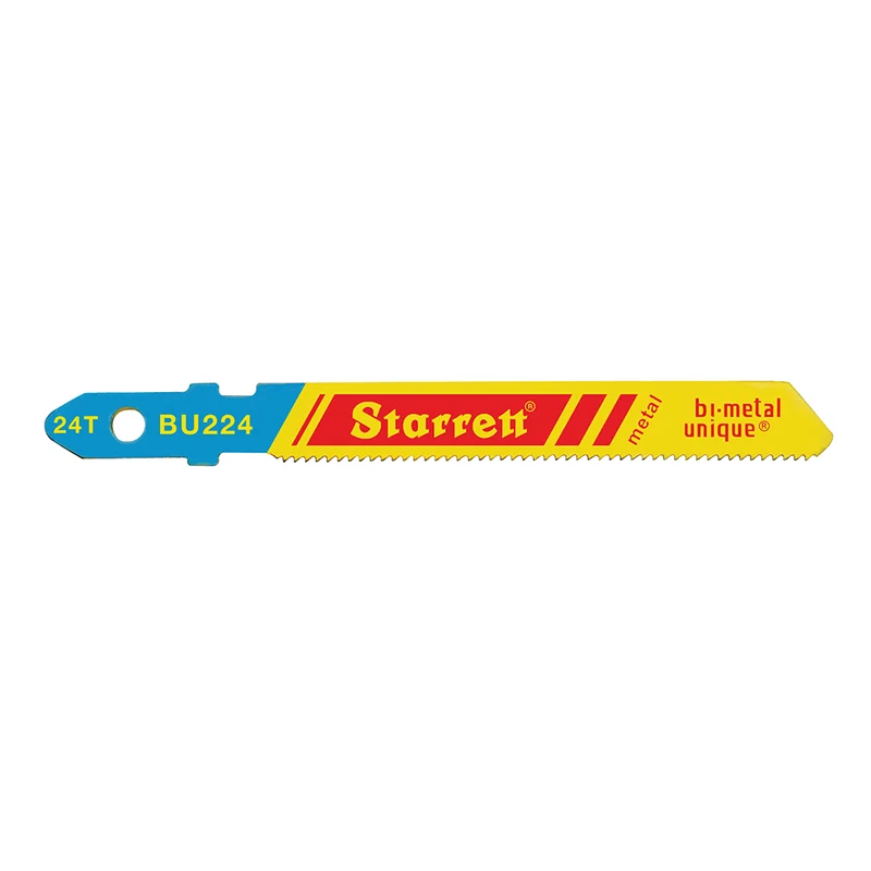 Scie alternative STARRETT 5 pièces pour la coupe des métaux, 50 mm, 24 dents par pouce