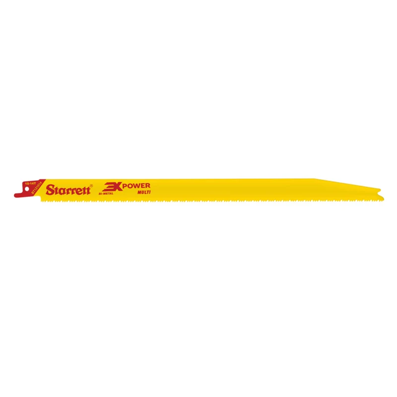 SCIE SCIPROQUE STARRETT - MULTIFONCTIONNELLE POUR LA COUPE DU BOIS ET DU MÉTAL 300 MM 10-14 TPI - 5 PCS.
