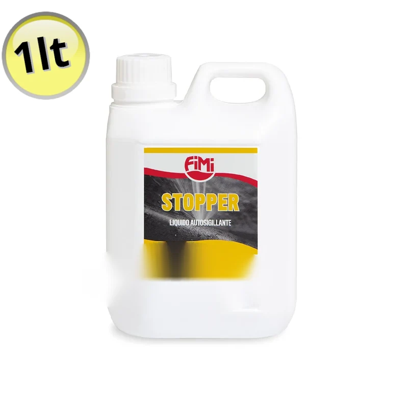 BOUCHON DE FUITE AUTO-OBTURATEUR POUR CHAUDIÈRES, RADIATEURS ET TUYAUX - BIDON DE 1 LITRE