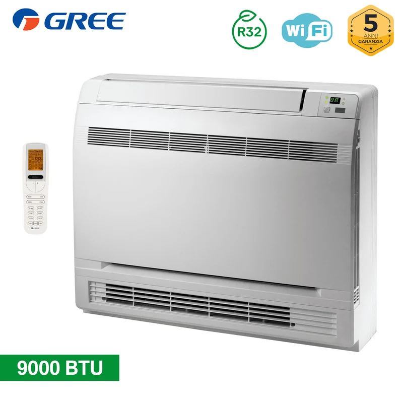 Unité intérieure de plancher Gree 9000 R32 WiFi pour système multi-systèmes (GREE10254)
