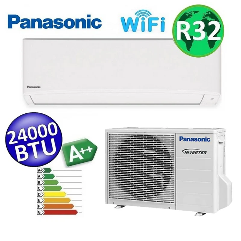 Climatiseur mono-split Panasonic TZ 24 000 BTU R32 A++ Wi-Fi NanoeX