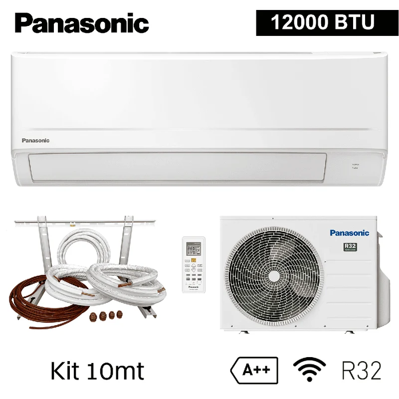 Climatiseur mono-split Panasonic BZ 12 000 BTU R32 A++ avec kit d'installation 10 m