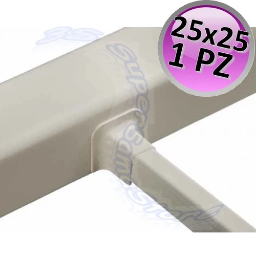 Réduction de raccord pour conduit 25x25 mm - 1 pièce