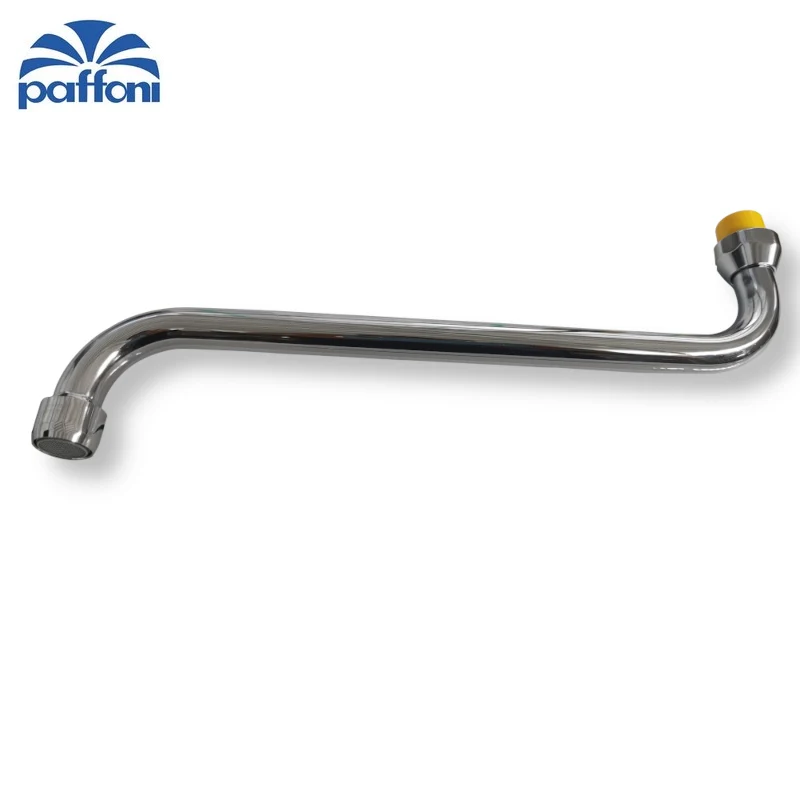 Bec en forme de S Ø 18 x L 30 cm - bec de rechange pour robinet mitigeur