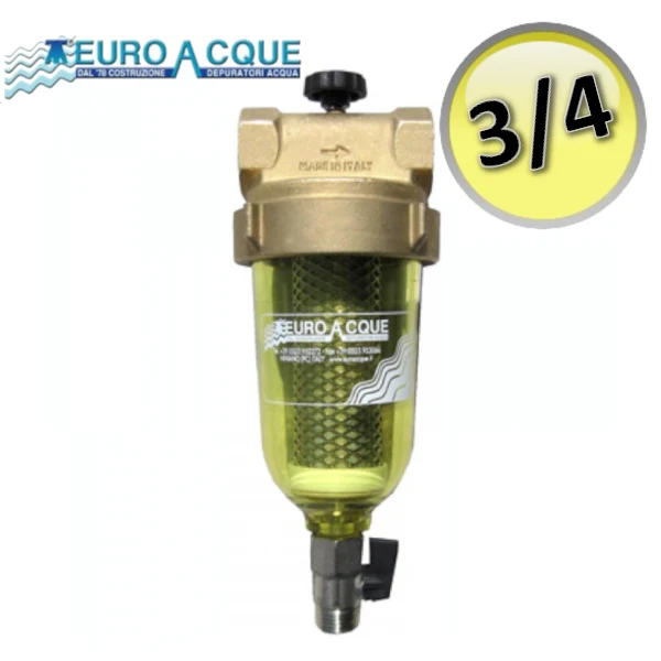 Filtre à brosse autonettoyant ROTOS BIOS 3/4'' EUROACQUE
