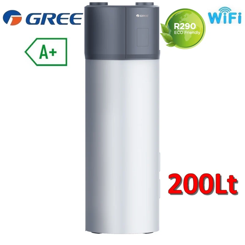 Chauffe-eau thermodynamique GREE HOMBASK 200 L Monbolocco ACS A+