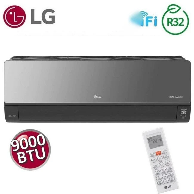 Unité intérieure LG Artcool UVnano Mirror WiFi 2,5 kw 9000 btu pour mono et multi