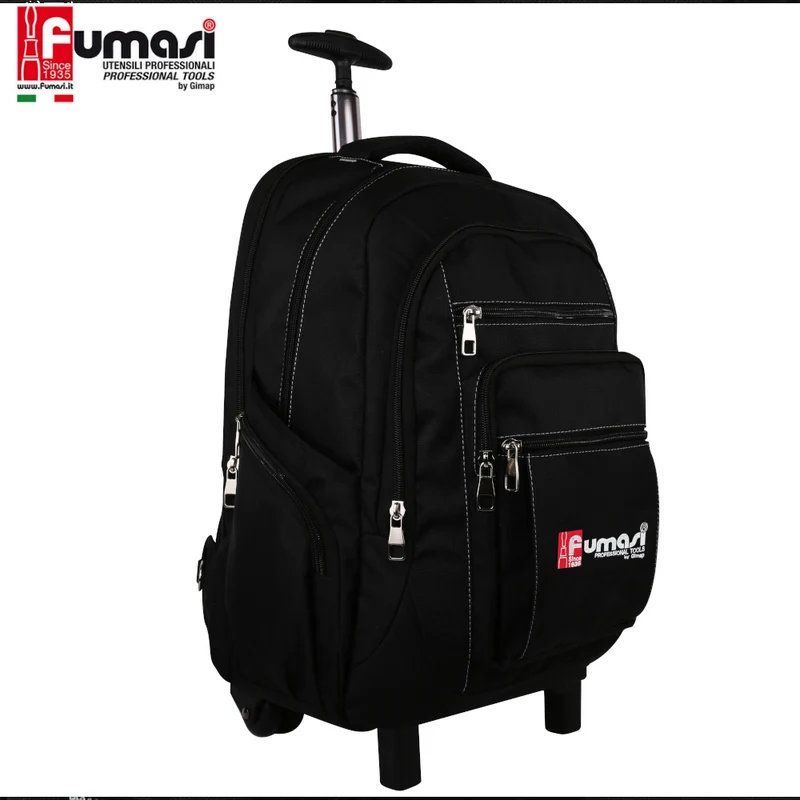 SAC À DOS PROFESSIONNEL FUMASI ÉTANCHE À ROULETTES POUR OUTILS ET DOCUMENTS