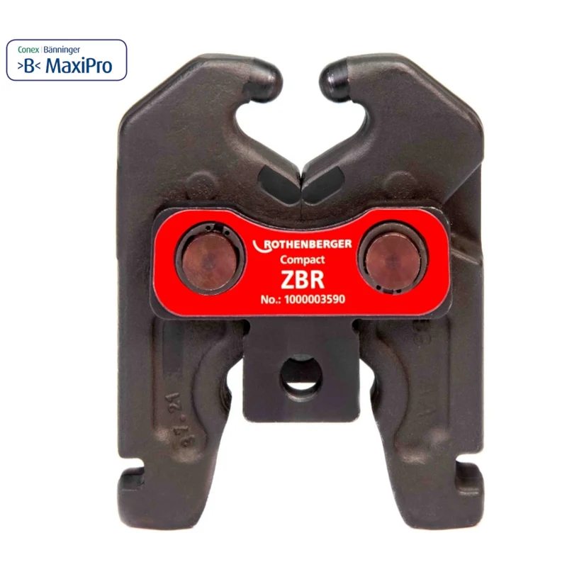 Adaptateur ZBR pour mâchoires compactes et jeu de bagues de pression Rothenberger