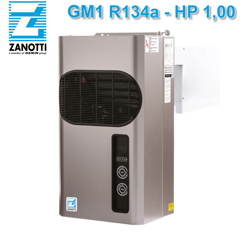 Groupe monobloc pour chambre froide R134a TN - HP 1,00 - ZANOTTI DAIKIN GROUP