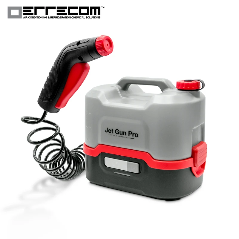 Nettoyeur haute pression portable Jet Gun Pro avec batterie au lithium pour systèmes de climatisation