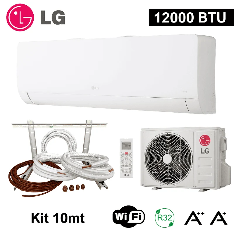 Climatiseur split LG LIBERO 12000 BTU 3,5 kW A++ A+ + kit d'installation de 10 m