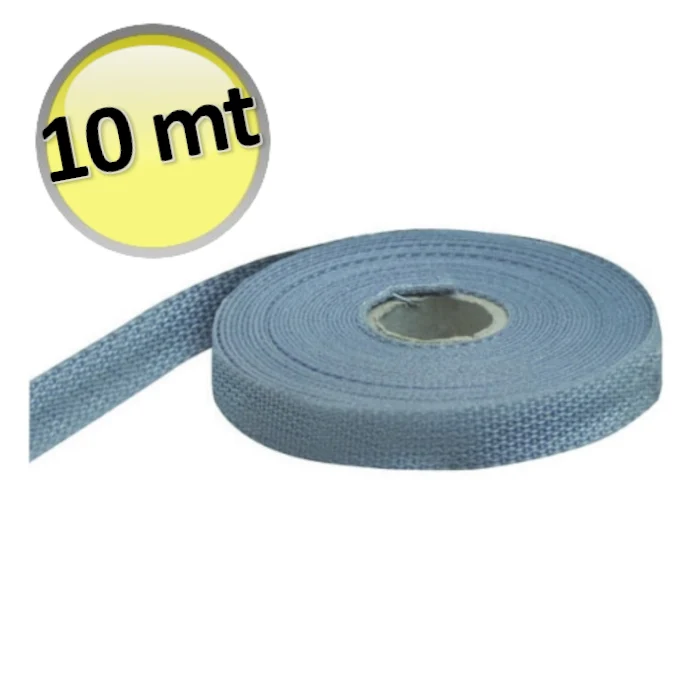 Sangle en tissu 15 x 1,3 mm - 10 m