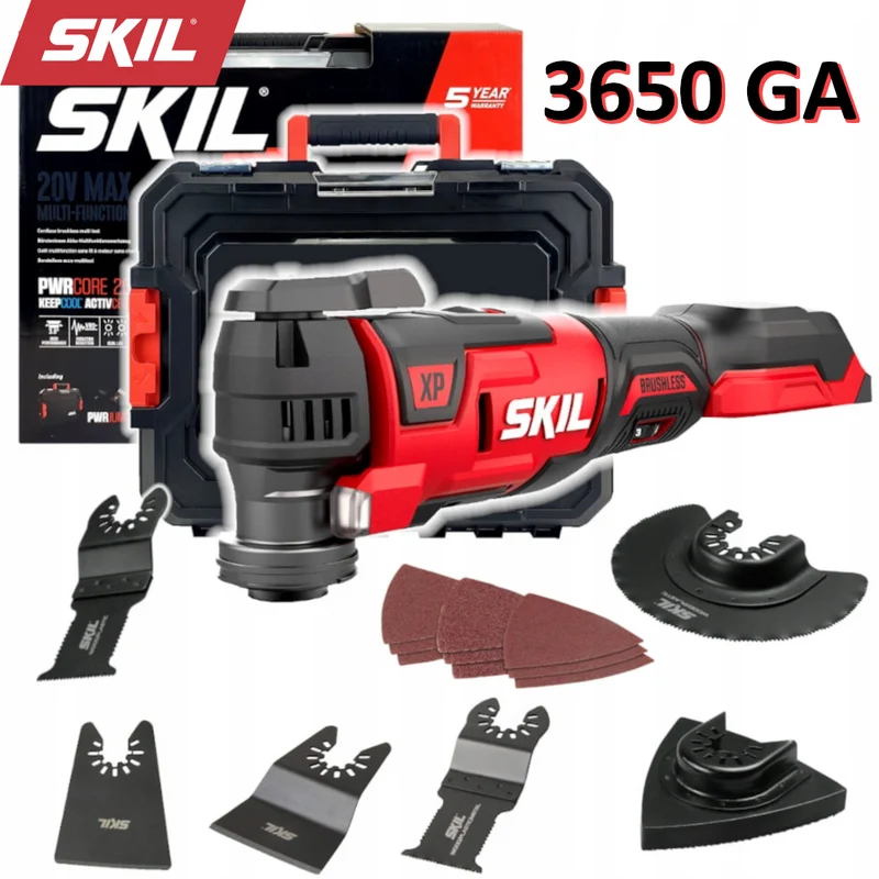 Outil multifonction sans fil SKIL 3650 GA 20V Max pour poncer, scier et couper