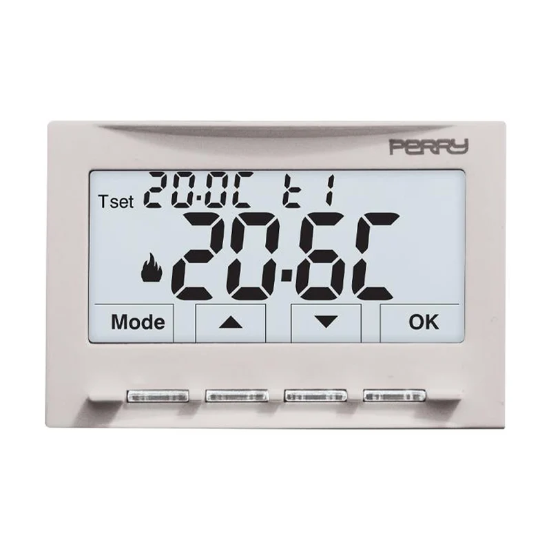 Thermostat numérique intégré Perry NEXT Soft Touch 220 V