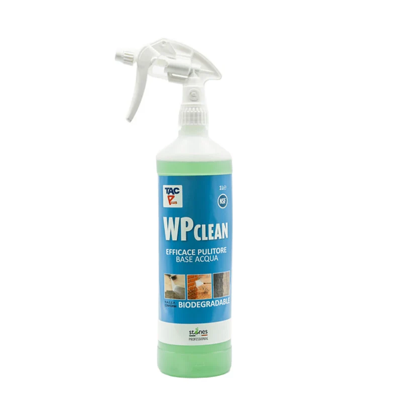 Le nettoyant dégraissant à base d'eau WP CLEAN nettoie et dégraisse toutes les surfaces.