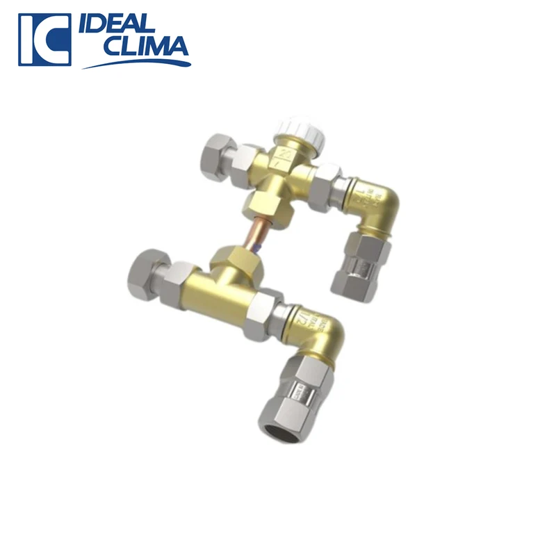 Kit hydraulique pour ventilo-convecteur hydronique motorisé NEMO ideal Clima 3 voies