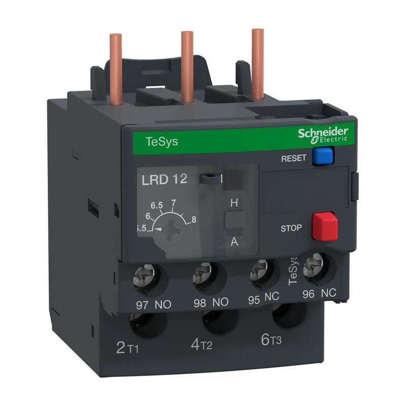 Relais de surcharge thermique moteur SNRLRD12 TeSys - 5,5...8 A - Classe 10 A
