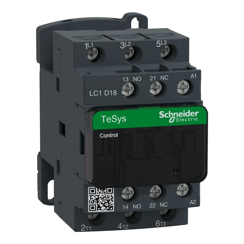 Contacteur TeSys LC1D SNRLC1D18M7 - 3 pôles - AC3 440 V 18 A - 220 V AC