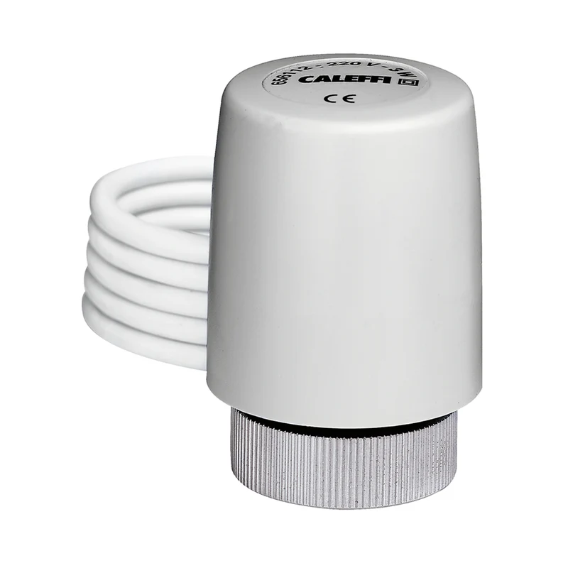 CALEFFI 656112 - Commande électrothermique avec micro-interrupteur auxiliaire