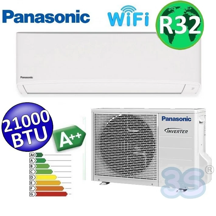 Climatiseur mono-split Panasonic TZ 21 000 BTU R32 A++ Wi-Fi NanoeX — CS-TZ60ZKEW