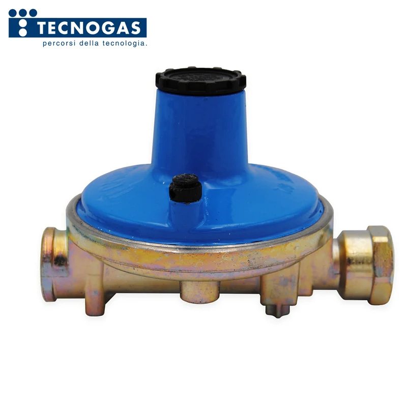Régulateur GPL basse pression, débit 10 kg/h - Entrée et sortie 1/2'' F