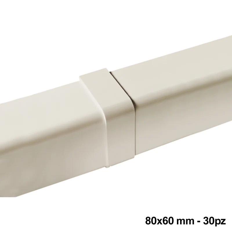 Joint de couvercle de conduit 80 x 60 mm - boîte complète de 30 pièces