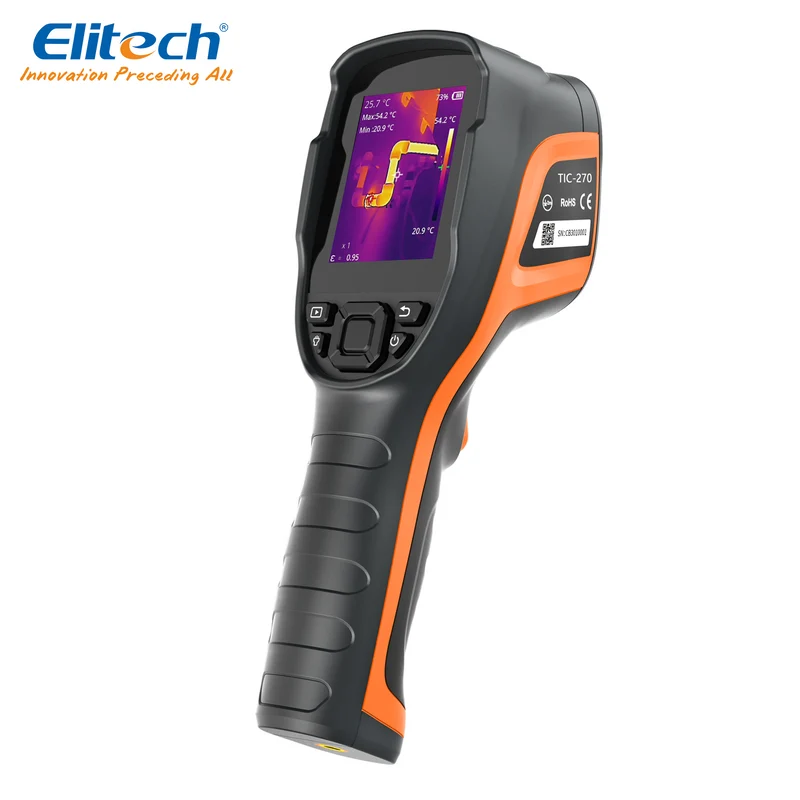 Caméra thermique numérique USB Elitech TIC-270 avec écran LCD de résolution 256 x 192
