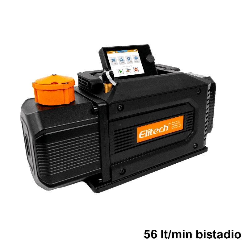 Pompe à vide SMART 56 l/min à deux étages avec affichage numérique