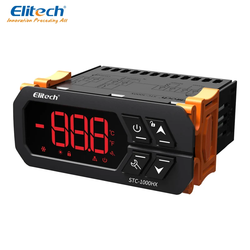 Thermostat intégré Elitech STC-1000HX pour le chauffage et la climatisation