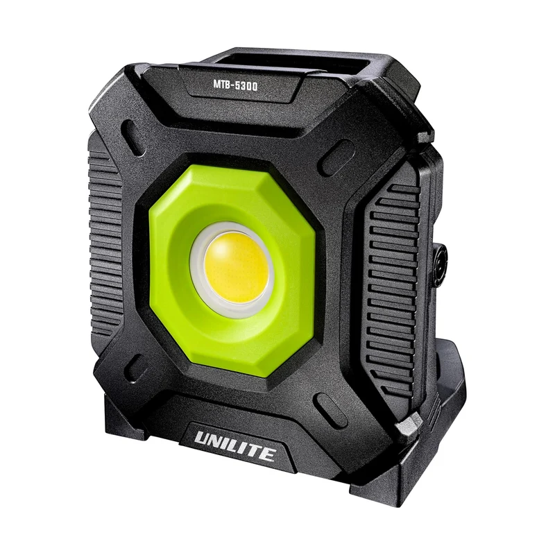 Projecteur de chantier puissant MTB-5300 - LED 5300 lumens, multi-batteries, IP65